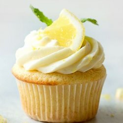 Citronový cupcake